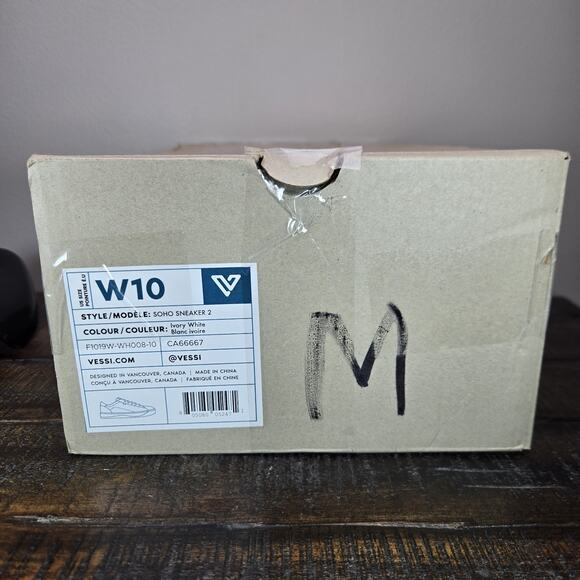 NEW Vessi Soho Sneaker 2 Womens Size 10 Waterproof Shoes Casual Ivory White - Picture 12 of 12